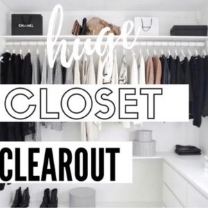 Closet clean out Peloton, Express, Old Navy, Calvin Klein! 1X, XL, Large, Medium